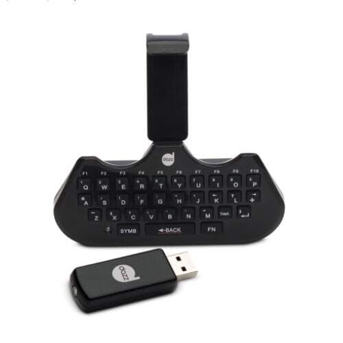 Chat Pad Gamer para Ps3 S/ Fio Preto - Dazz