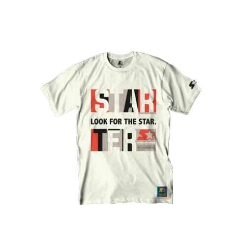 Camiseta Básica Masculina Estampada Off White - Starter
